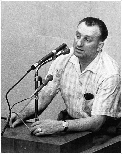 Josef Reznik testifies at the Eichmann Trial